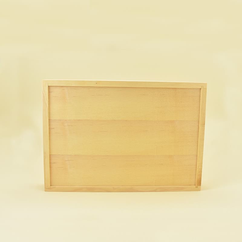 Wooden serving tray 16 wood&dots