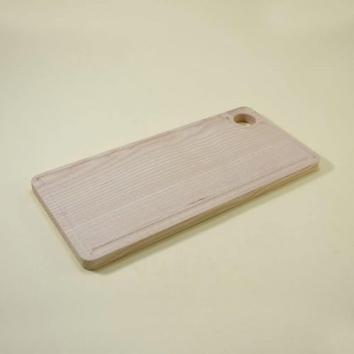 wooden cutting board with slot - wood&dots