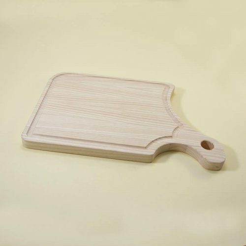 big wooden cutting board JESEN with handle